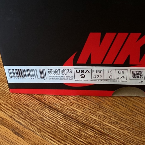 Air Jordan 1 retro og brotherhood - Picture 8 of 9